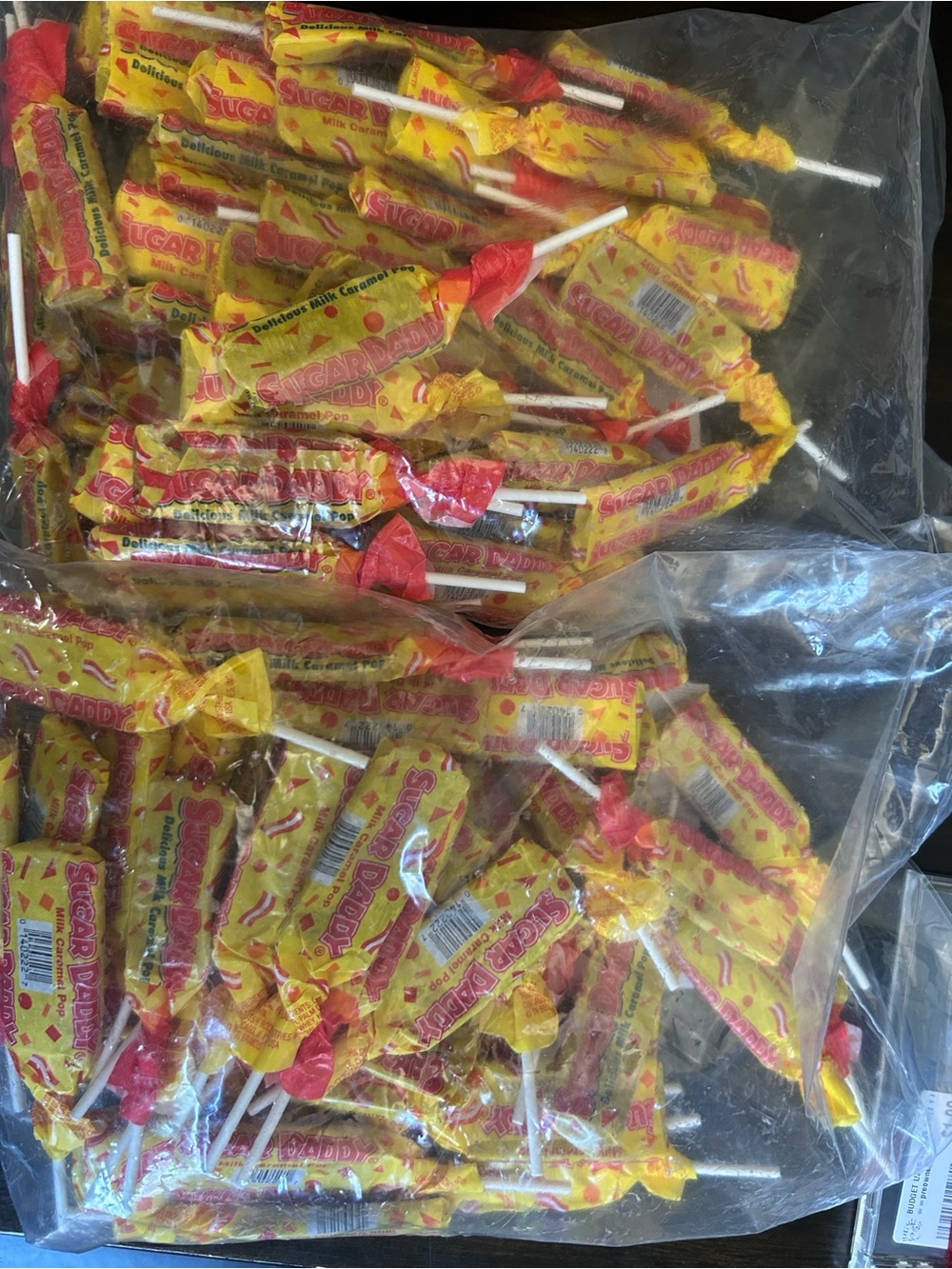 Yellow Caramel Lollipops - Party Candy